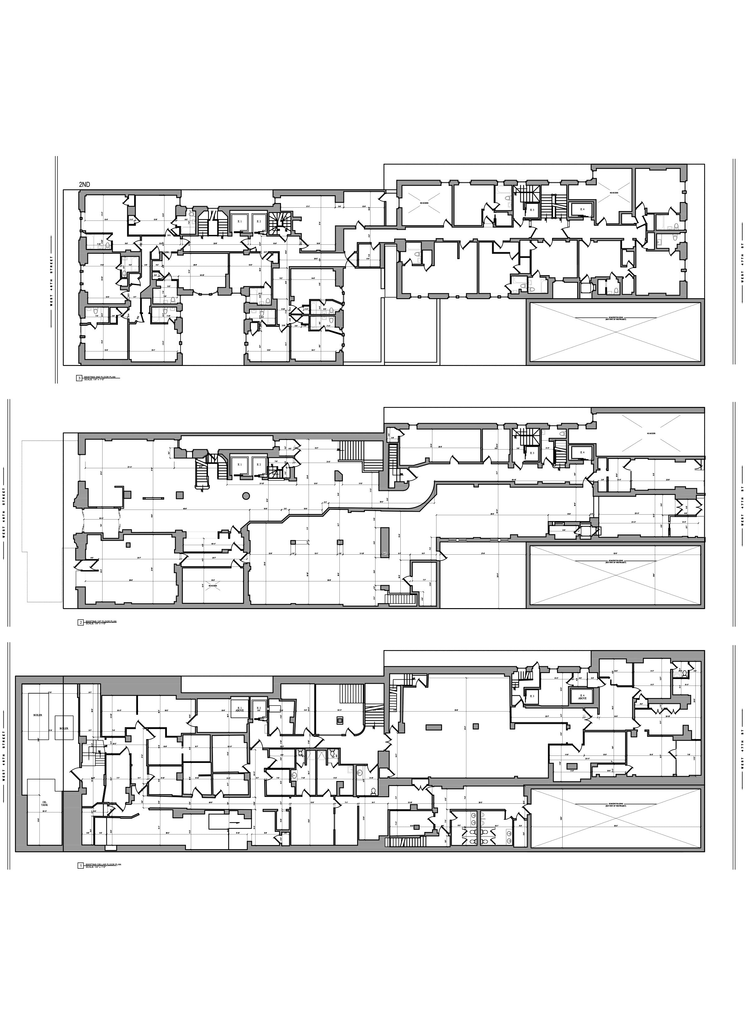 As Built Drawing - Building Survey_Hotel Floor Plan_ NYC