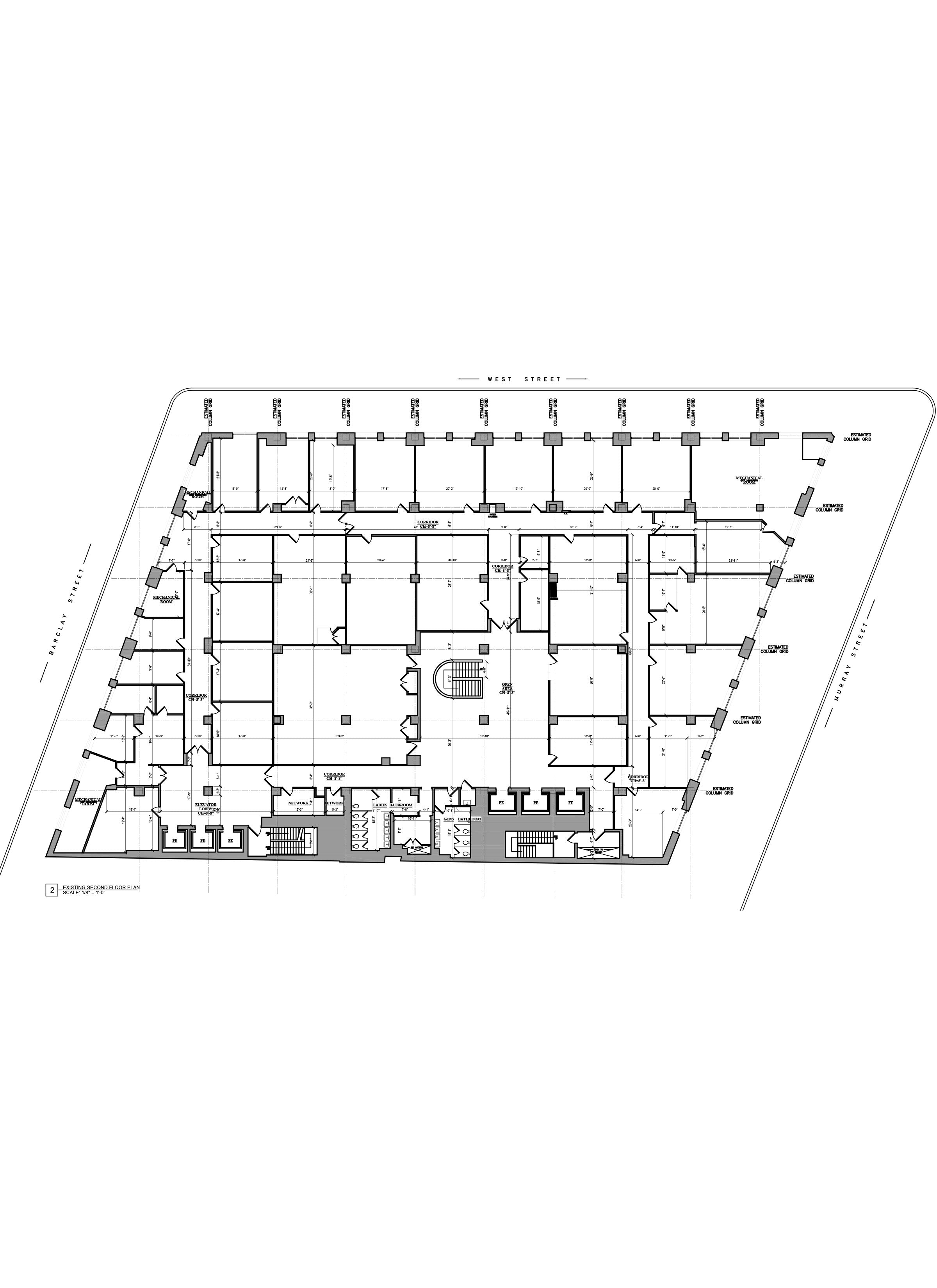 As Built Drawings - Building Survey_Commercial Building Floor Plan _NYC