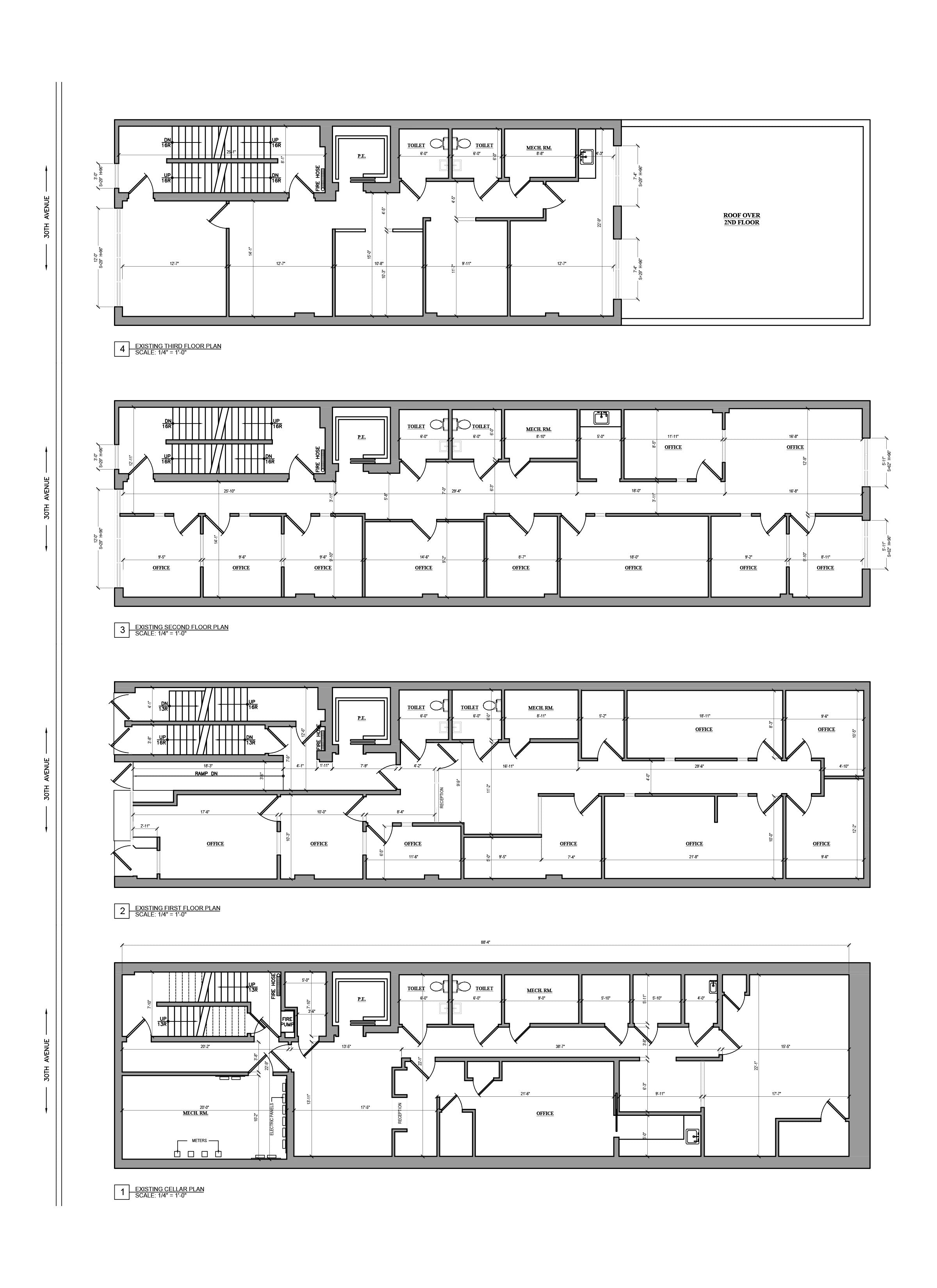 As Built Drawing - Building Survey_Commercial Building _Queens, NY